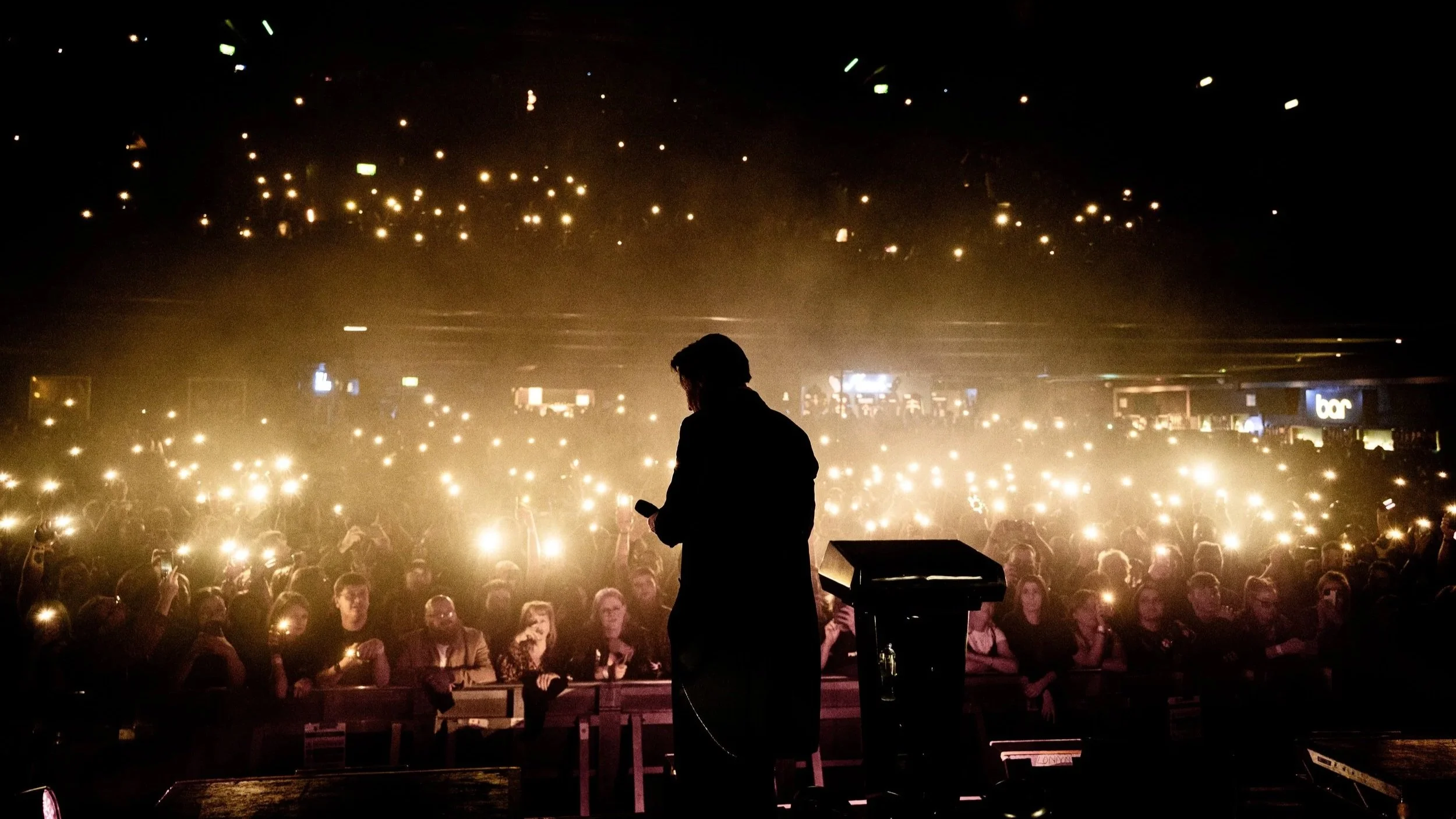 Audience at a President - Band concert